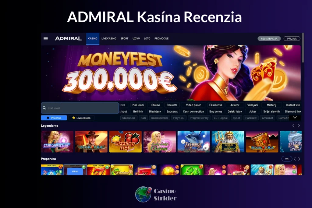 AdmiralKasína Recenzia