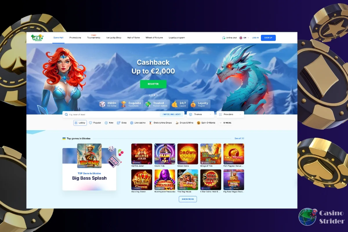 Ice Casino recenzia