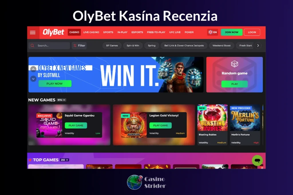 Olybet Kasína Recenzia