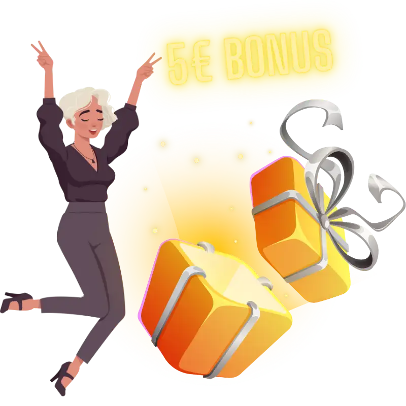 5€ bonus casino za registráciu pre Slovákov
