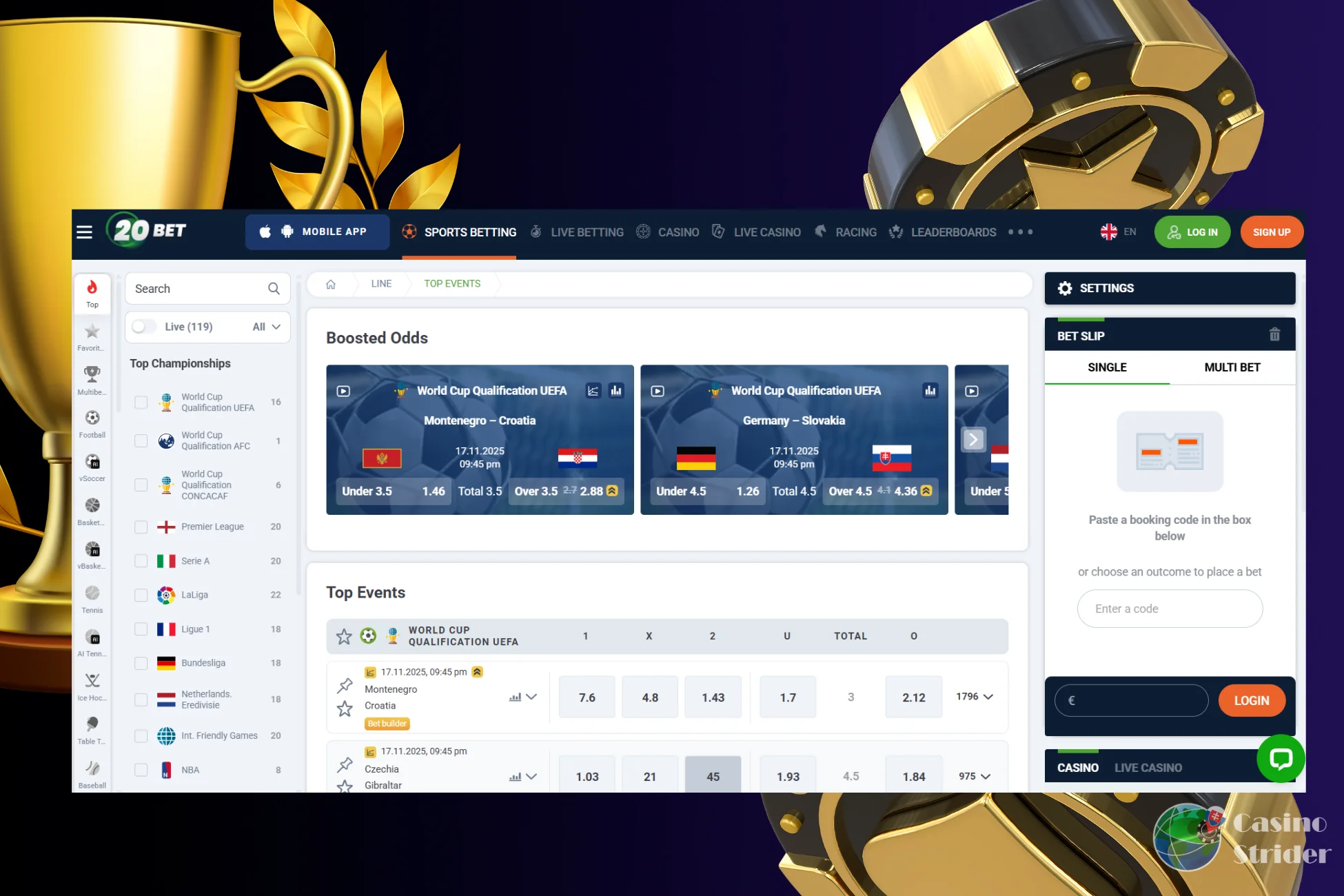 20Bet Najlepšia Stavkove Kancelariae 2026