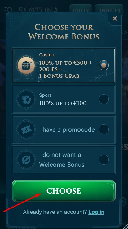 Výber bonusu