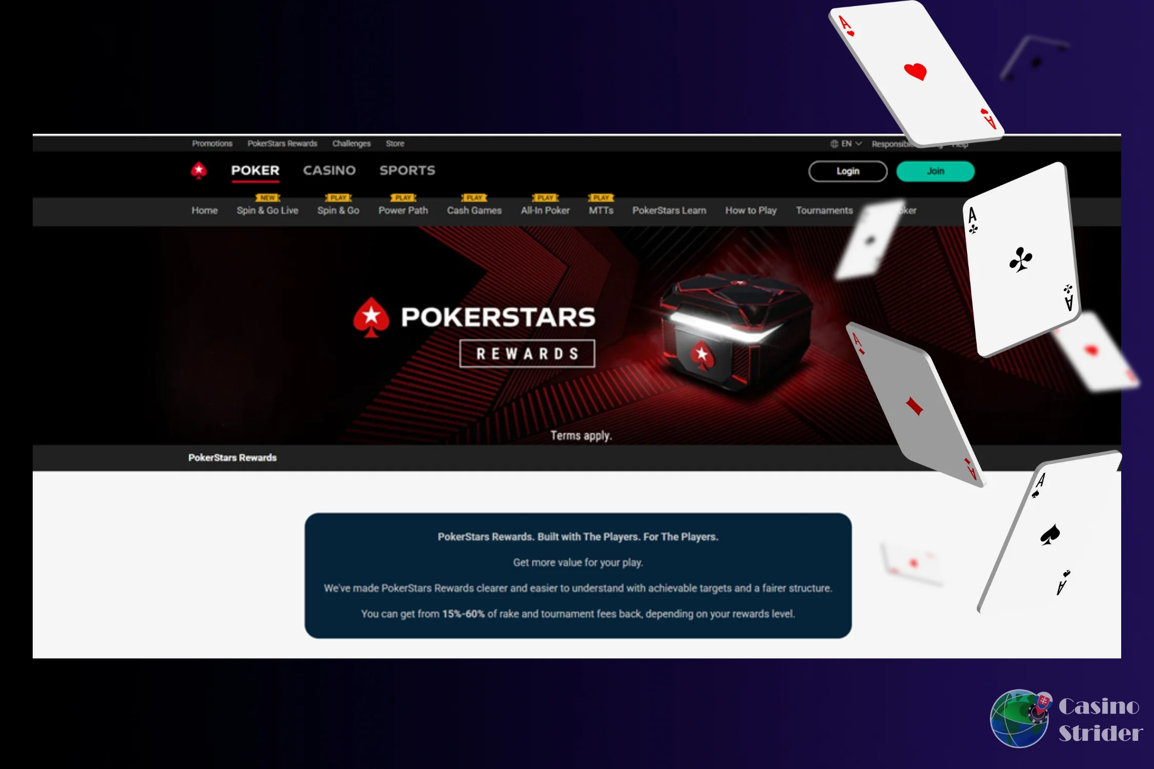 PokerStars Casino Reload Bonus