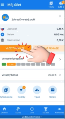 Prejdi do pokladne