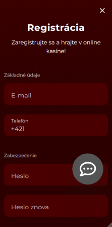 Vyplniť osobné údaje