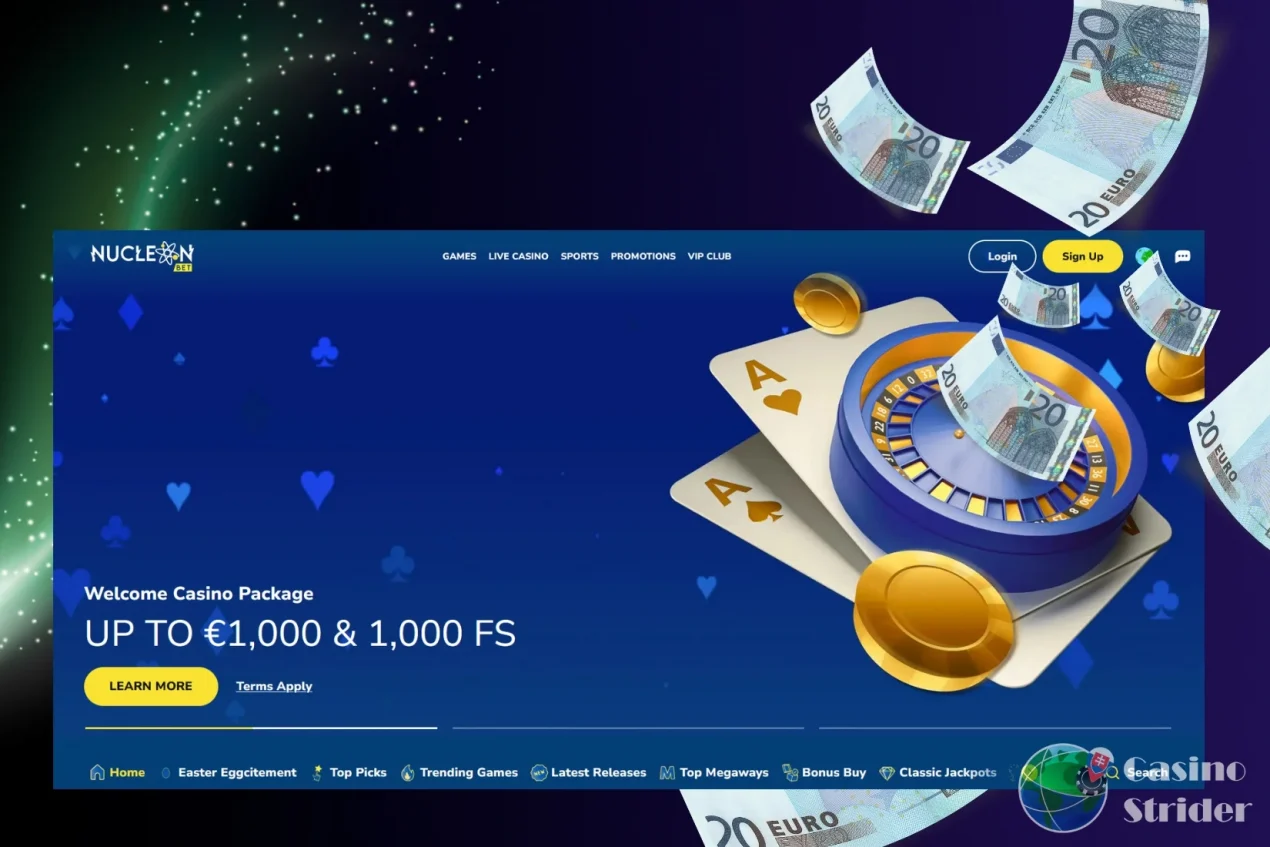 Nucleonbet – skvelé sloty aj športové stávky